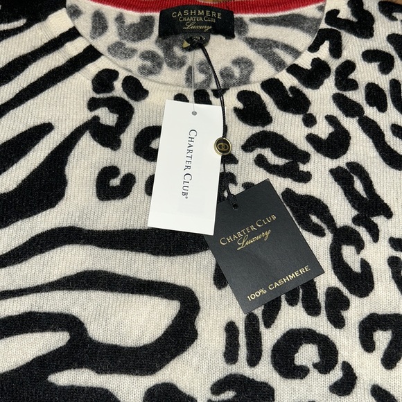 100% Cashmere Women’s Top - by Charter Club NWT - Picture 2 of 6